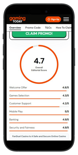 Review scoring on mobile
