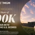 Promo Image for 2026 FIFA World Cup Sports Betting Promo by BetMGM