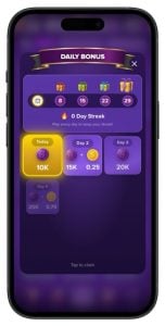 Biitzmania Daily Bonuses