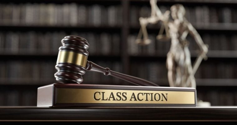 Wooden Judge's Gavel With Stand Reading Class Action inside Library Background