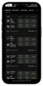 DraftKings Sportsbook odds