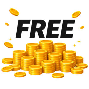 Free coins icon