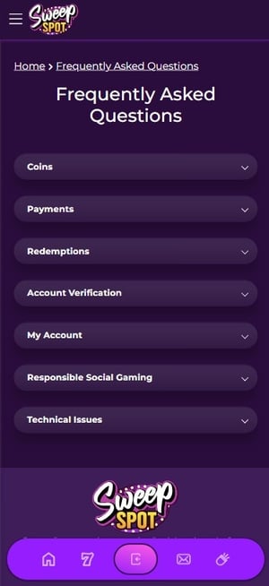 SweepSpot FAQ
