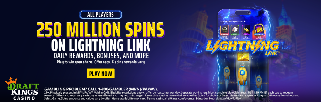 DraftKings Casino All Customer Offer Promo Image July 2026