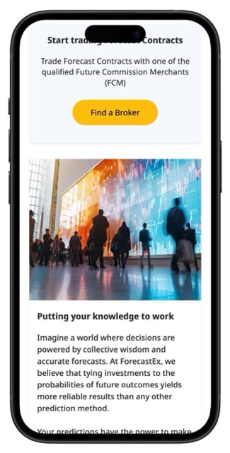 ForecastEx homepage
