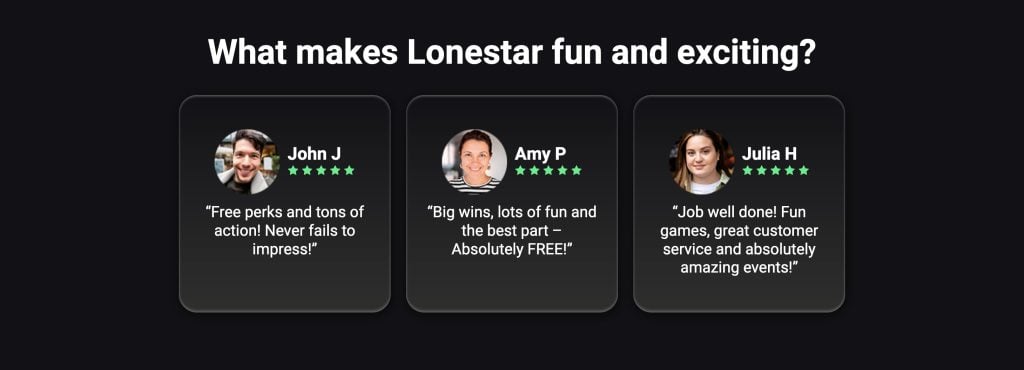 Lonestar customer reviews