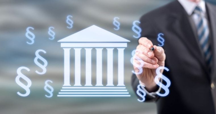 Man in Suit Points to Digital Image of Money Floating Around Washington Capitol Building