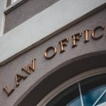 Words Law Offices Hang on Building Facade