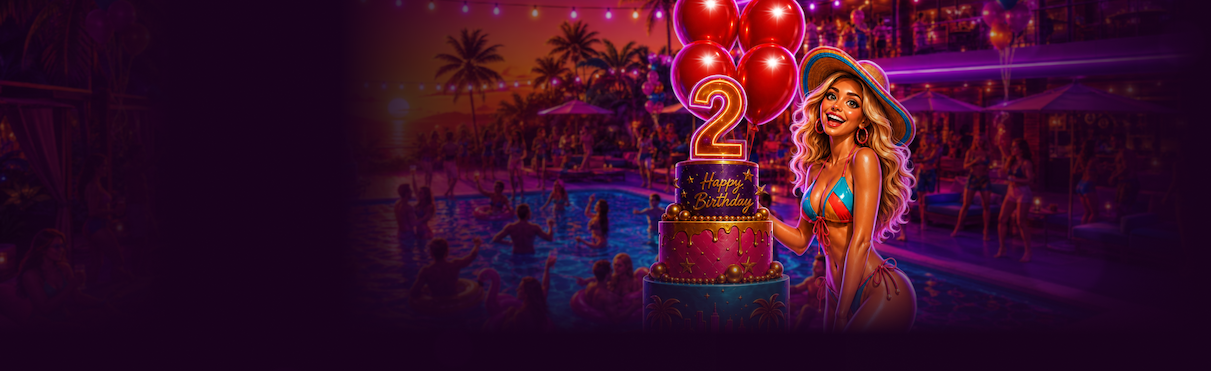 PlayFame Birthday Promo Image without Words July 2026