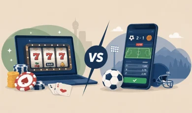 Alberta Online Casinos vs Sports Betting experience