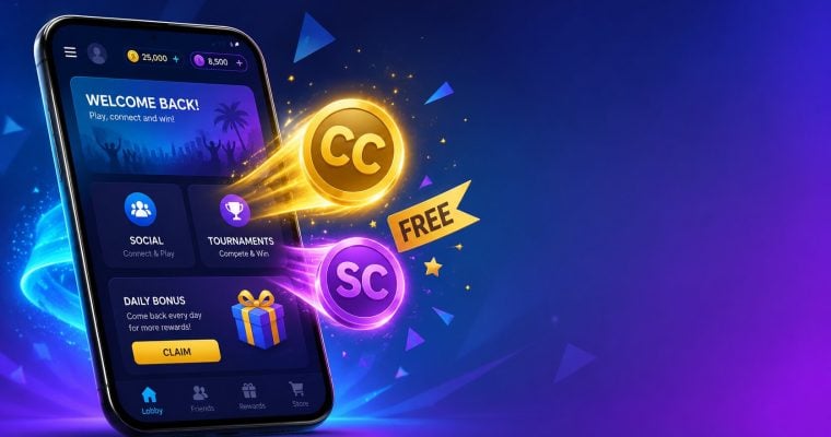 Crown Coins Casino no deposit bonus gives new players 100,000 Crown Coins