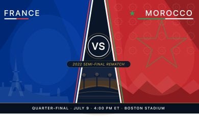 France vs Morocco World Cup quarter-final prediction July 9 2026