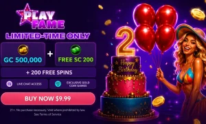 Best sweepstakes casino promo of 2026 PlayFame