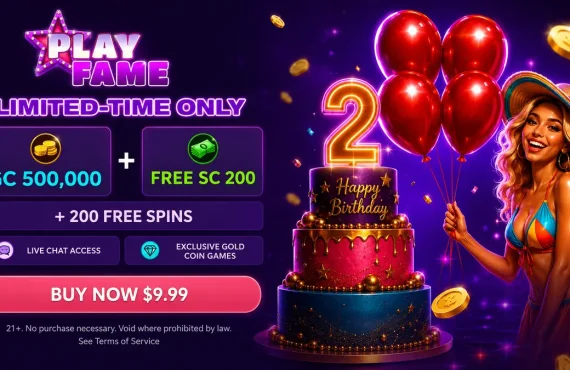 PlayFame has the Best Sweepstakes Casino Promo of 2026