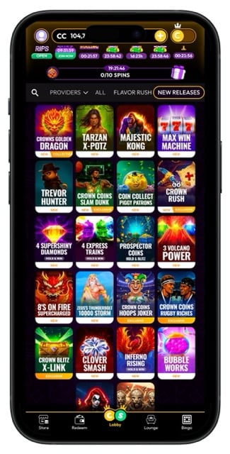CrownCoins Games