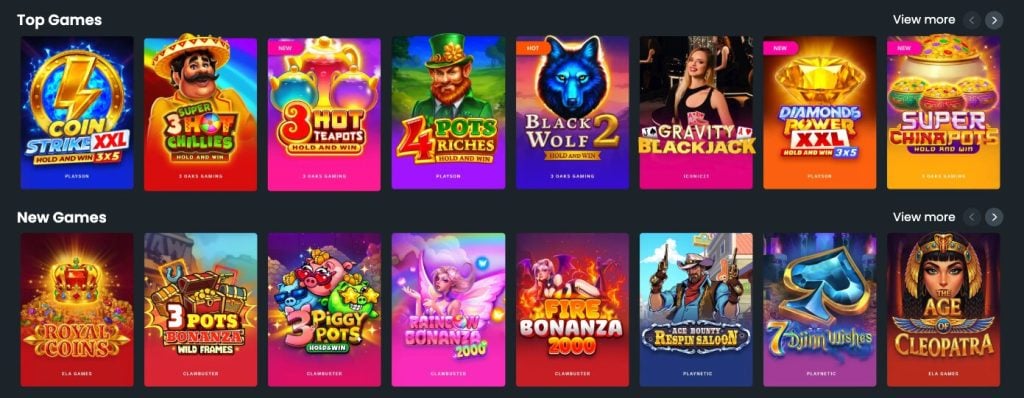 top social casinos games