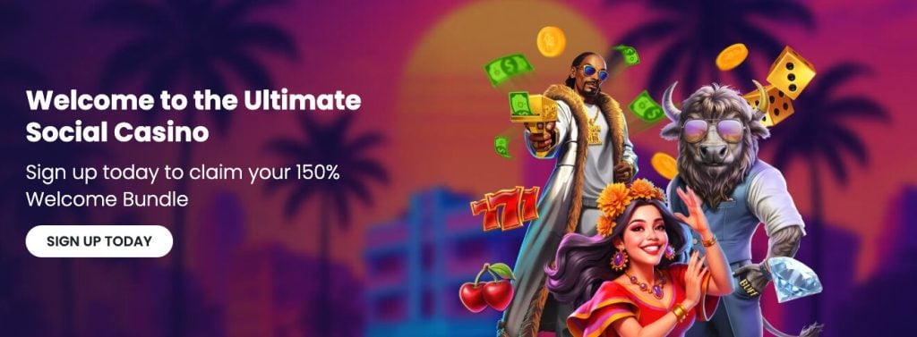 best social casino welcome bonus
