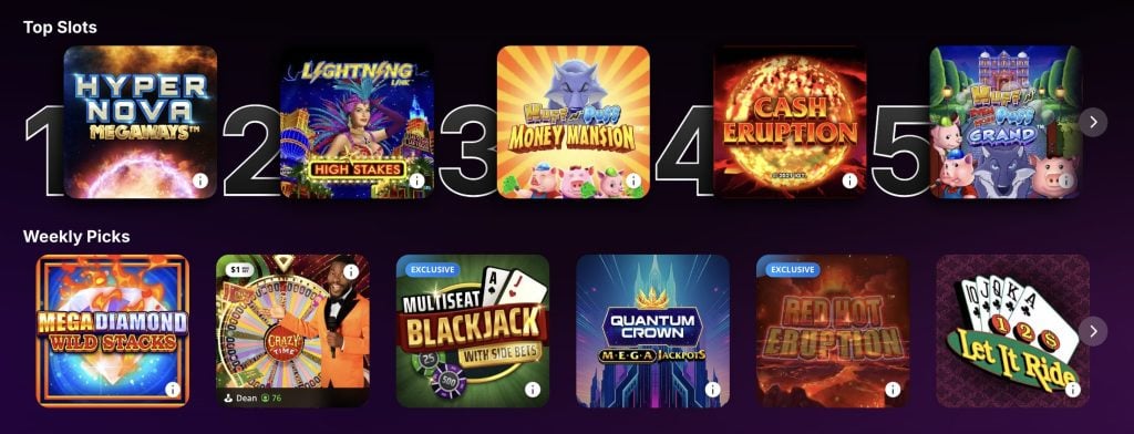 minimum deposit online casino