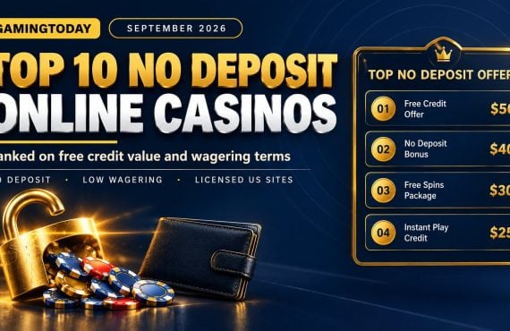 Top 10 Online Casinos No Deposit September 2026