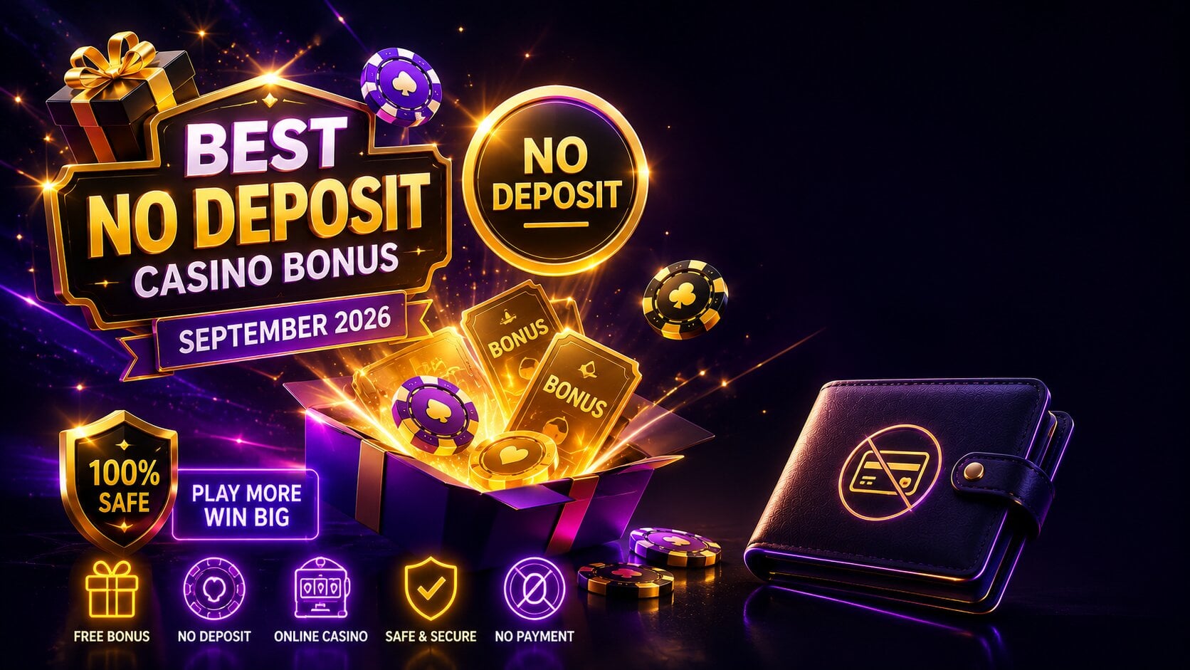 Best No Deposit Casino Bonus: Best US Offers in September 2026