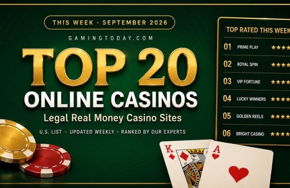 Top 20 Online Casinos in the US This Week: Legal Real Money Sites Ranked