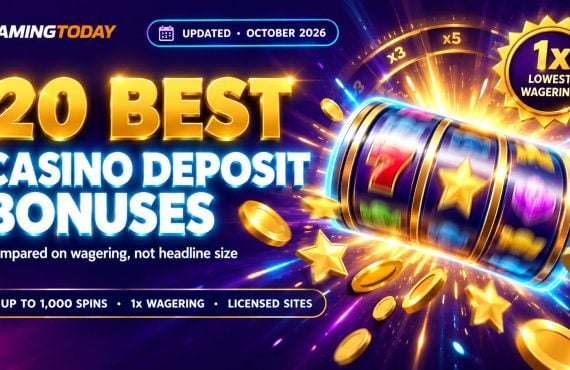 20 Best Online Casino Deposit Bonuses in the US
