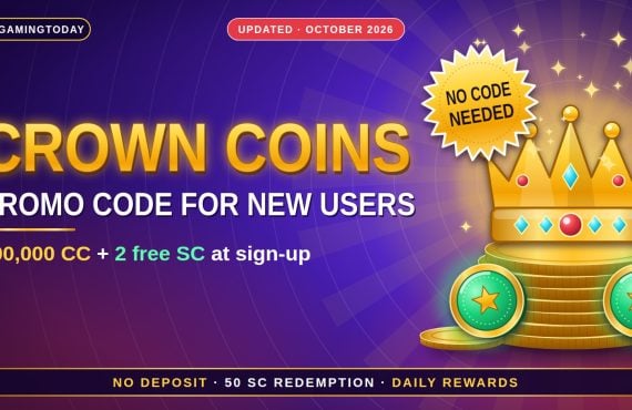 Crown Coins Casino Promo Code for New Users (October 2026)