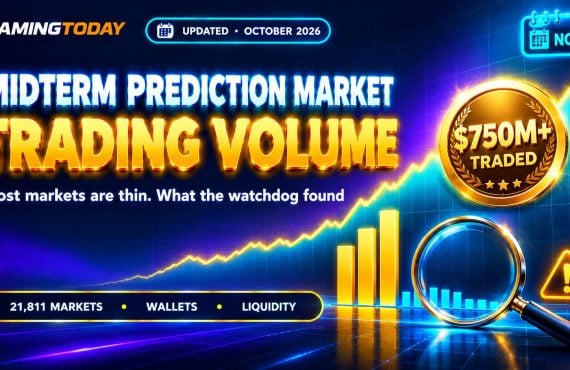 Midterm Prediction Market Trading Tops $750M: What the Numbers Show