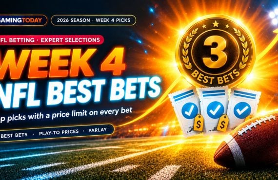 NFL Week 4 Best Bets 2026: Our Top Picks and a Three-Leg Parlay