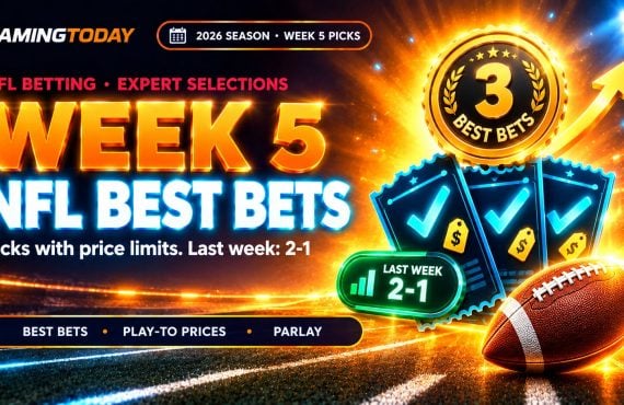 NFL Week 5 Best Bets 2026: Our Top Picks, Price Limits and a Parlay