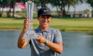Cameron Champ looks to defend his 3M Open title this week. (Photo by Bryan Singer/Icon Sportswire)