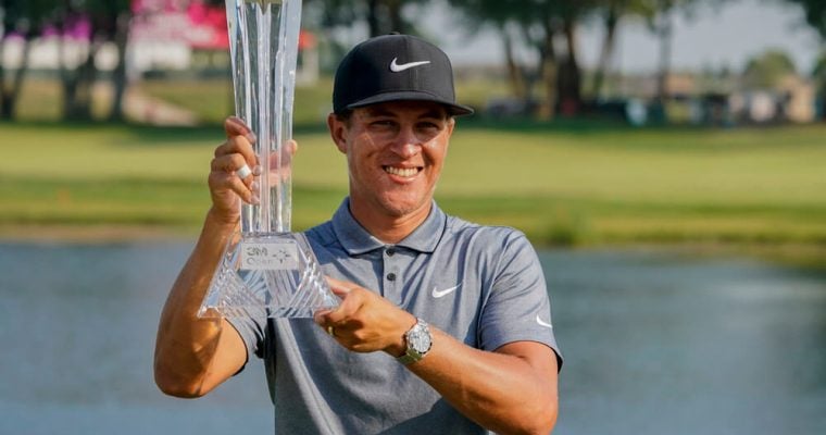 Cameron Champ looks to defend his 3M Open title this week. (Photo by Bryan Singer/Icon Sportswire)