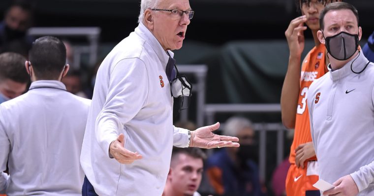 Syracuse Head Coach Jim Boeheim