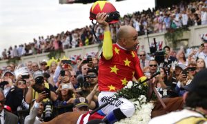 Justify, Mike Smith, 2018 Belmont Stakes, Triple Crown