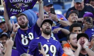 maryland sports betting, ravens fans