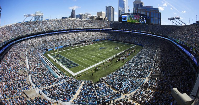 North Carolina sports betting Panthers Bank of America Stadium