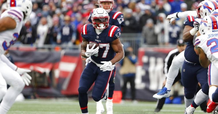 mass sports betting launch, damien harris, patriots