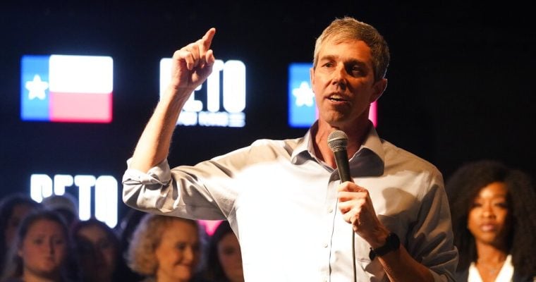 Gubernatorial candidate Beto O'Rourke supports legal sports betting in Texas. (AP Photo/LM Otero)