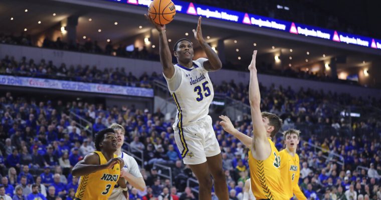 Douglas Wilson and No. 13 South Dakota State have a March Madness run on their minds (AP Photo/Josh Jurgens)