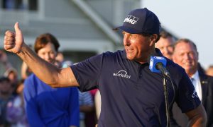 Phil Mickelson will return to American golf at next week's US Open. (AP Photo/David J. Phillip, File)