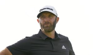 Dustin Johnson is one of many former PGA Tour players competing in LIV Golf. (AP Photo/Alastair Grant)