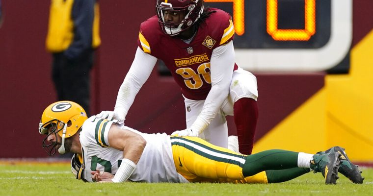 nfl week 7 betting results, packers commanders