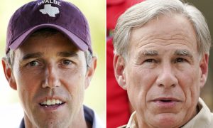 Beto O'Rourke, Gregg Abbott, Texas sports betting
