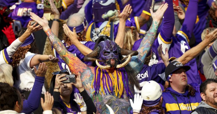 minnesota sports betting, vikings fans