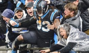 Carolina Panthers running back D'Onta Foreman , nc sports betting