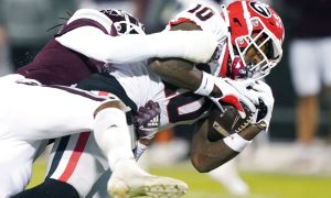 Georgia wide receiver Kearis Jackson