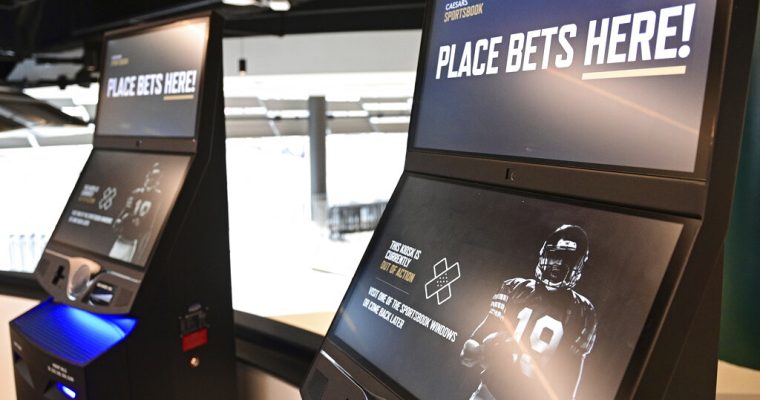 Caesars Kiosks Replacing GambetDC