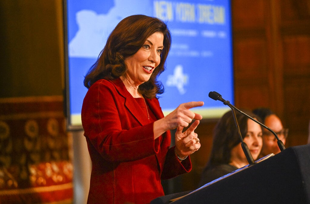 New York Gov. Kathy Hochul