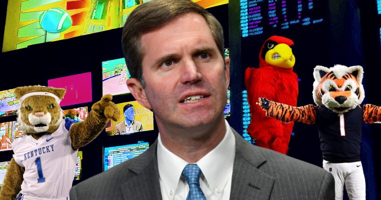 Beshear'd first legal sports bet