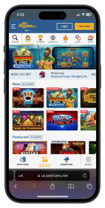 BetRivers social casino on mobile